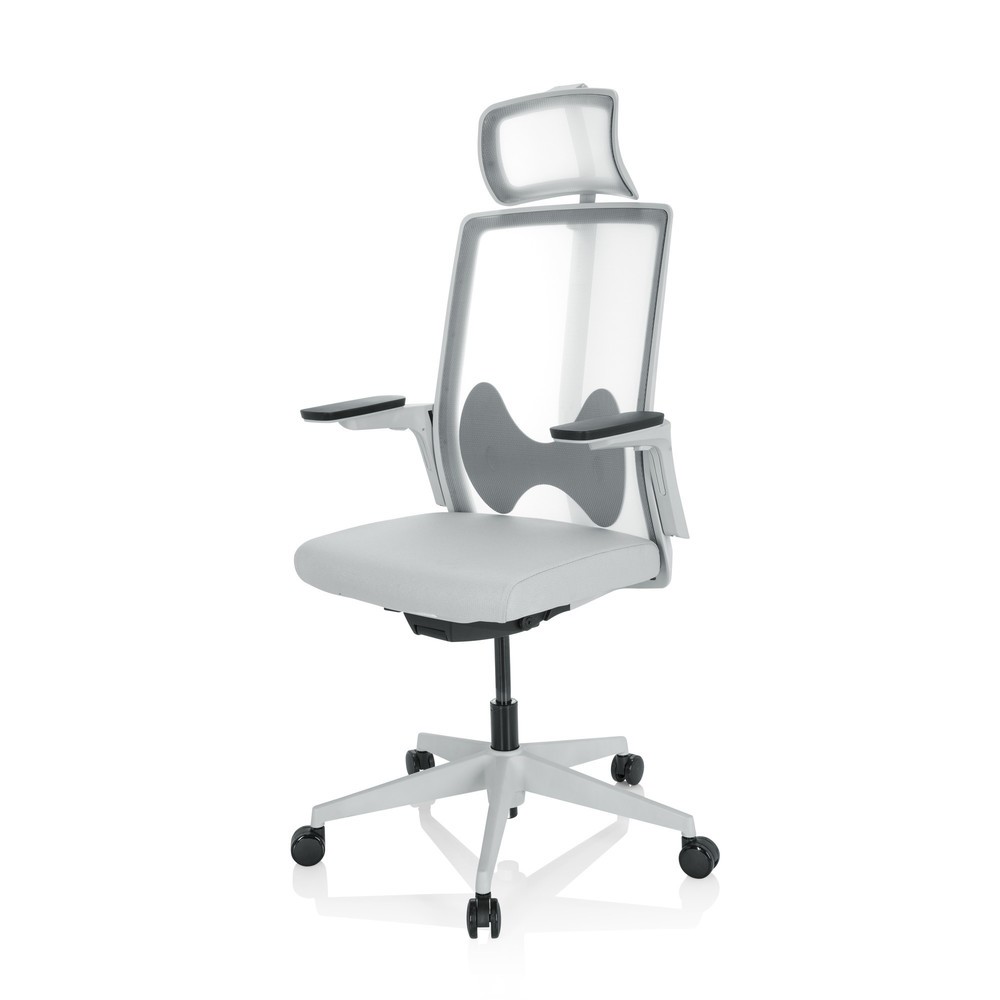 Produktabbildung Nr. 9: hjh OFFICE Bürostuhl / Drehstuhl ARCEO W Stoff/Netzstoff, grau