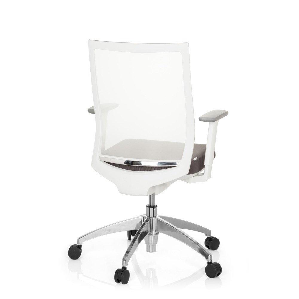 Produktabbildung Nr. 5: hjh OFFICE Bürostuhl / Drehstuhl ASPEN Stoff, grau/weiss