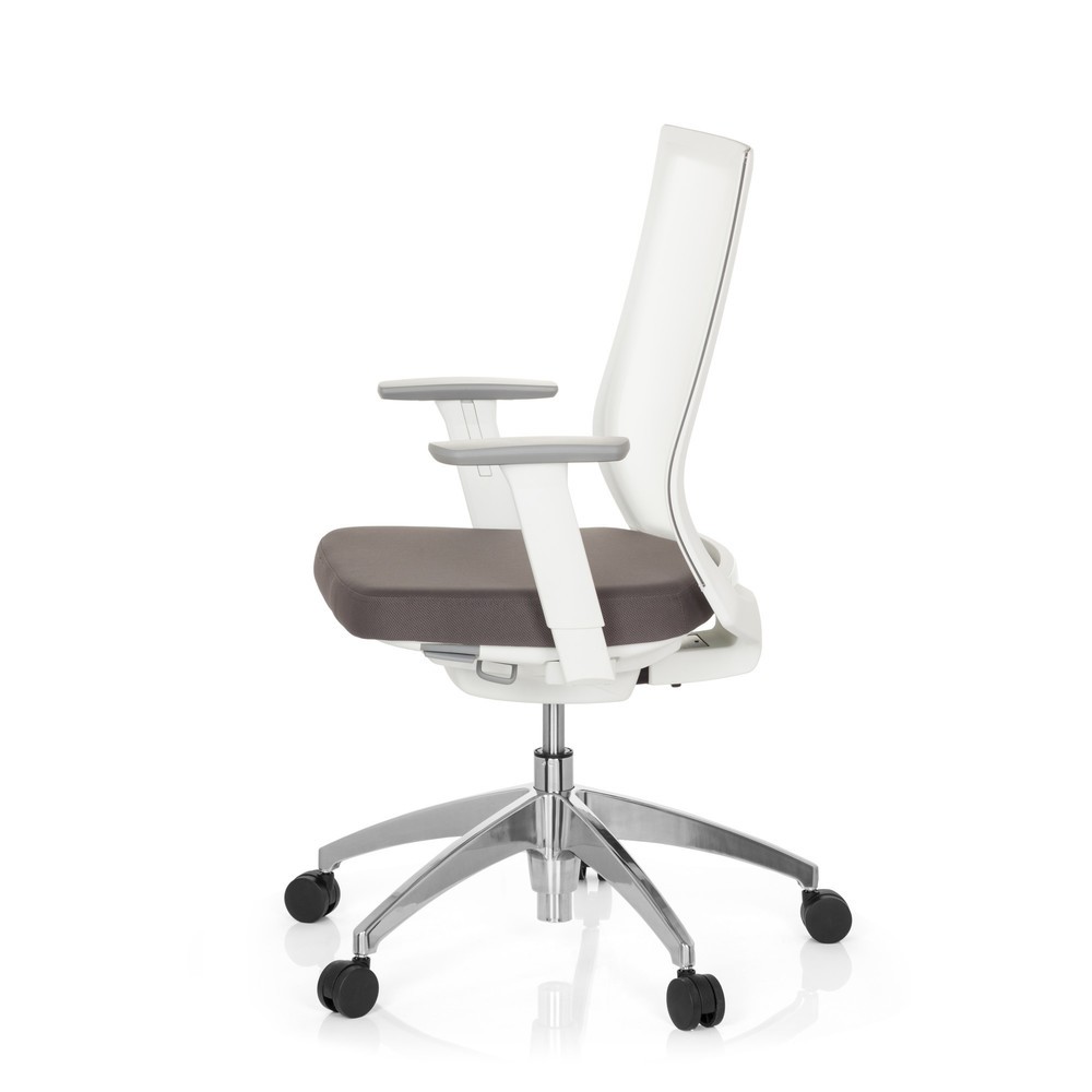 Produktabbildung Nr. 8: hjh OFFICE Bürostuhl / Drehstuhl ASPEN Stoff, grau/weiss
