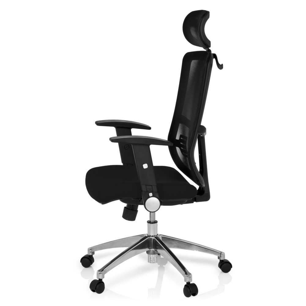 Produktabbildung Nr. 8: Siège de bureau / siège pivotant hjh OFFICE CAYEN tissu, noir