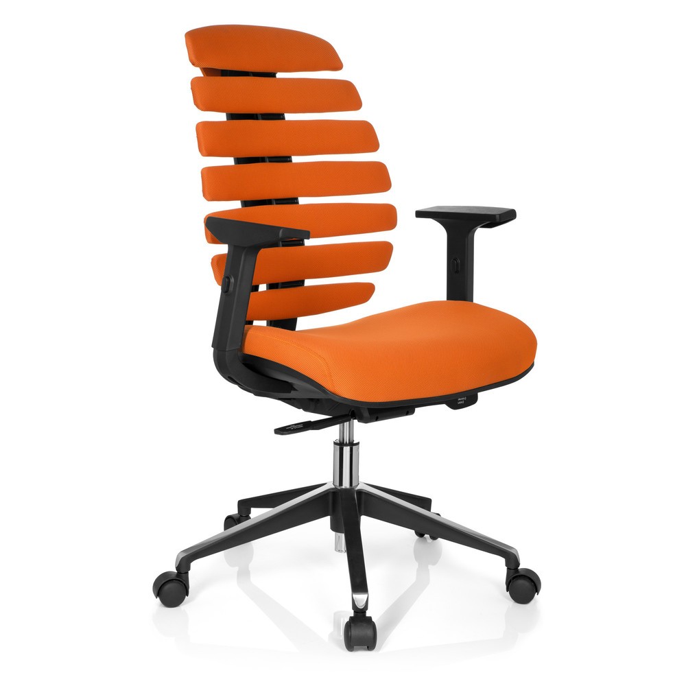 Produktabbildung Nr. 2: hjh OFFICE Bürostuhl / Drehstuhl ERGO LINE II Stoff, orange
