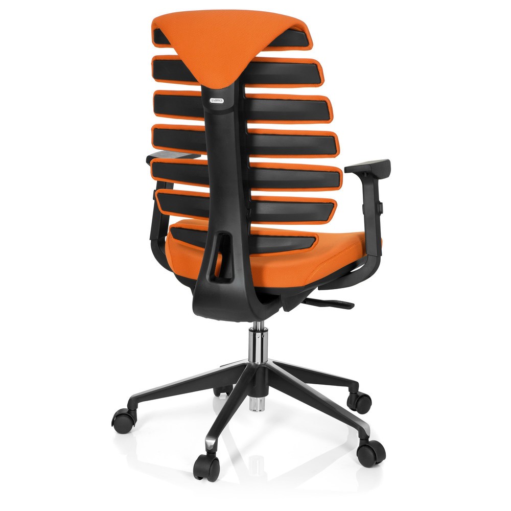 Produktabbildung Nr. 5: hjh OFFICE Bürostuhl / Drehstuhl ERGO LINE II Stoff, orange