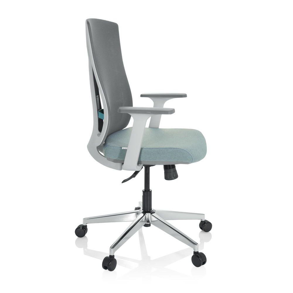 Produktabbildung Nr. 3: hjh OFFICE Bürostuhl / Drehstuhl HALIFAX Stoff/Netzstoff, mint