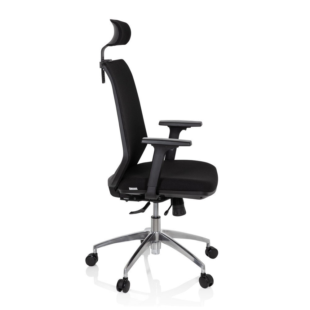 Produktabbildung Nr. 3: hjh OFFICE Bürostuhl / Drehstuhl PROFONDO PRO Stoff/Netzstoff, schwarz