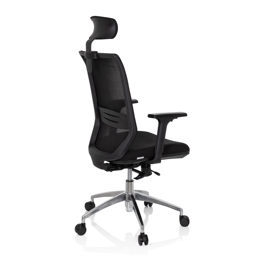 Produktabbildung Nr. 4: hjh OFFICE Bürostuhl / Drehstuhl PROFONDO PRO Stoff/Netzstoff, schwarz