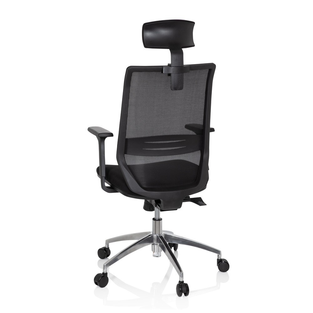 Produktabbildung Nr. 6: hjh OFFICE Bürostuhl / Drehstuhl PROFONDO PRO Stoff/Netzstoff, schwarz