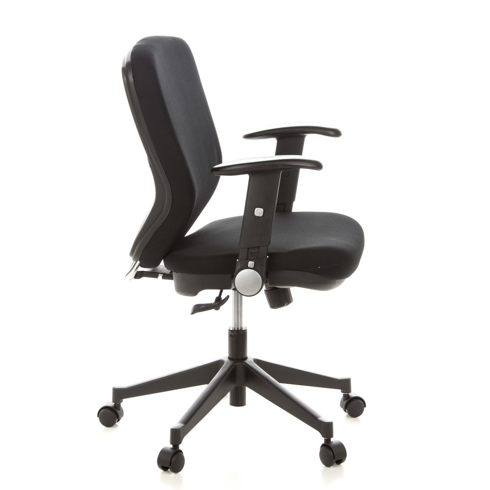 Produktabbildung Nr. 3: hjh OFFICE Bürostuhl / Drehstuhl Traffic 20 Stoff, schwarz