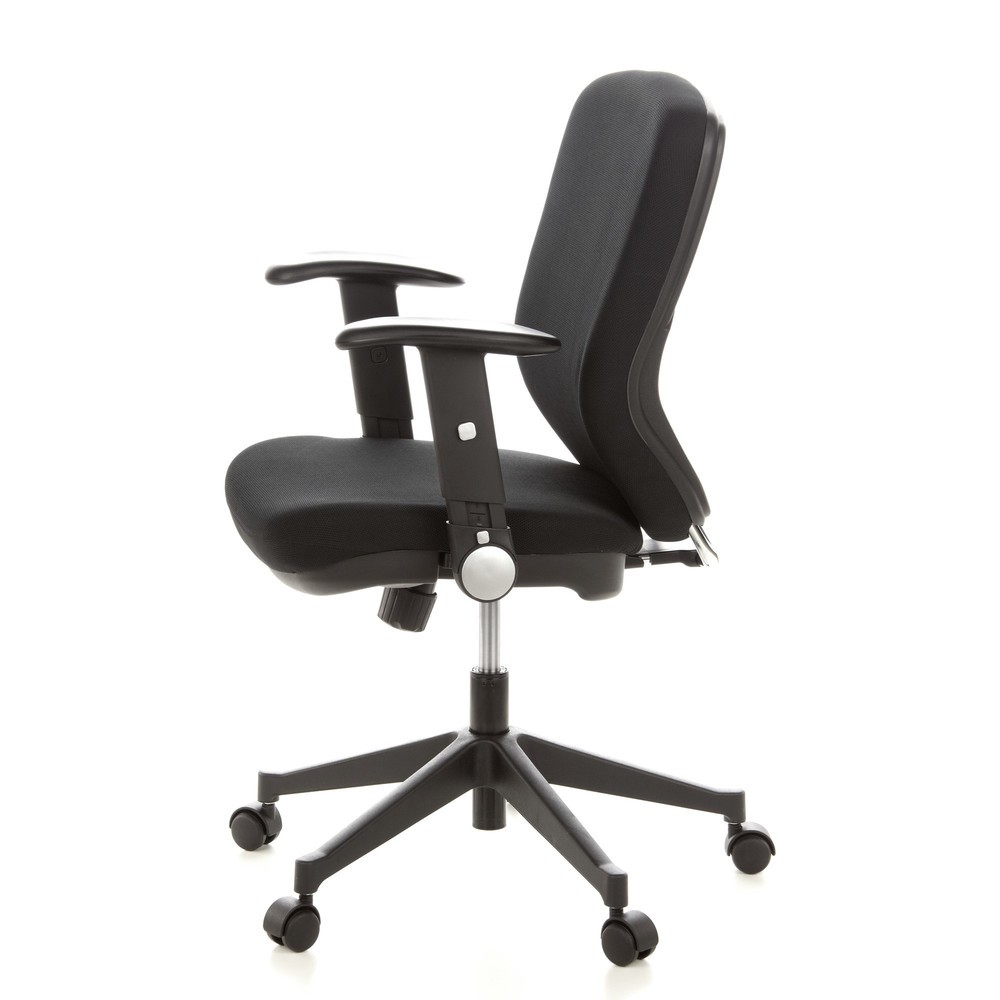Produktabbildung Nr. 8: hjh OFFICE Bürostuhl / Drehstuhl Traffic 20 Stoff, schwarz