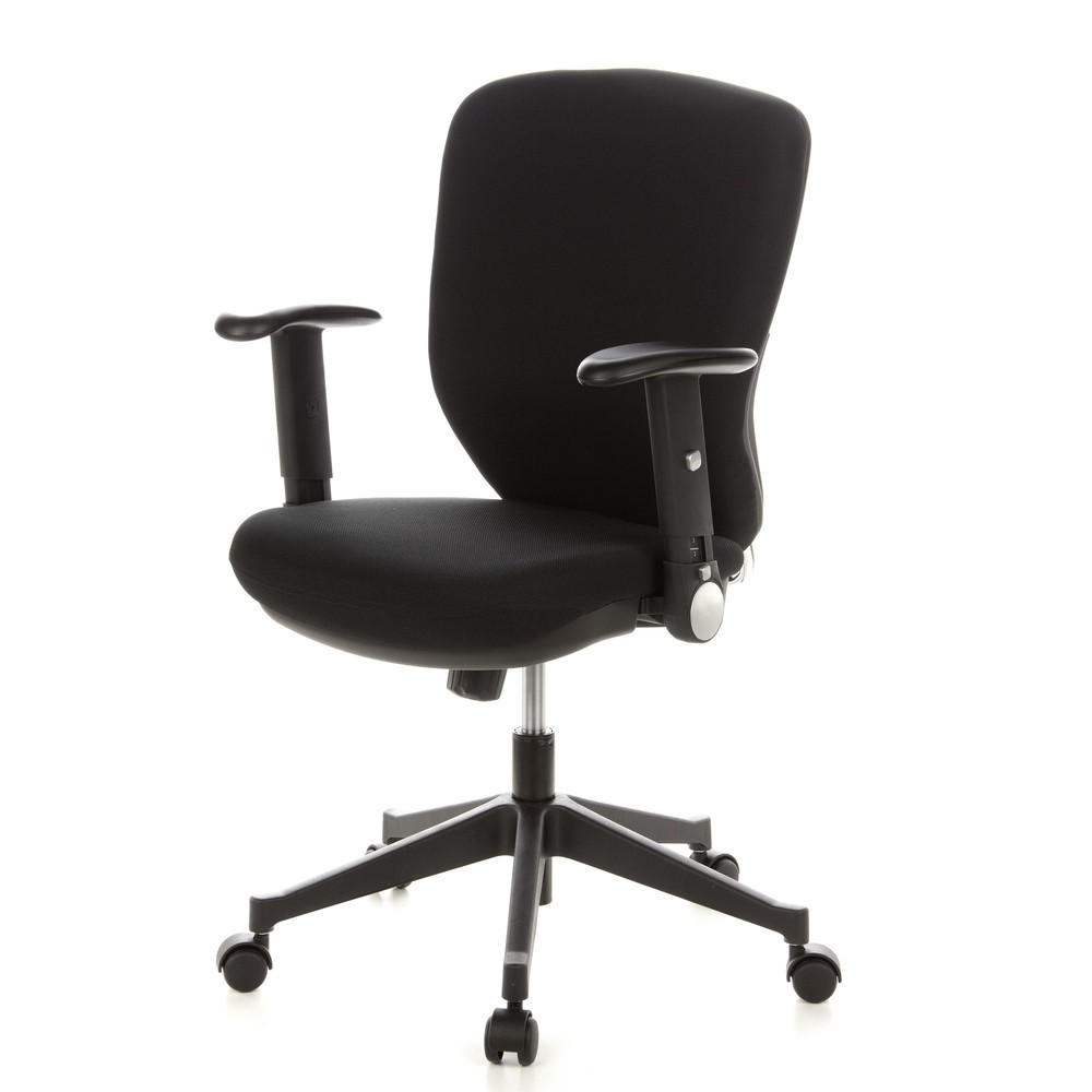 Produktabbildung Nr. 9: hjh OFFICE Bürostuhl / Drehstuhl Traffic 20 Stoff, schwarz