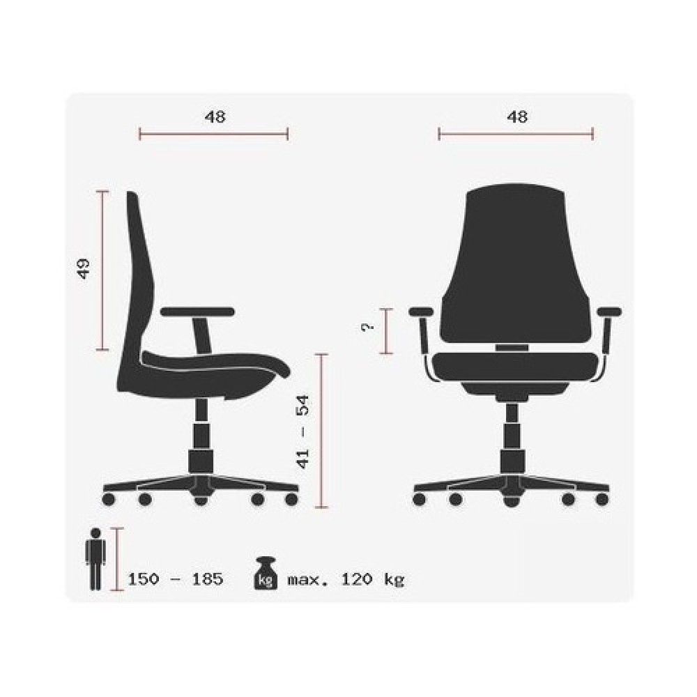 Produktabbildung Nr. 10: hjh OFFICE Bürostuhl / Drehstuhl Traffic 20 Stoff, schwarz