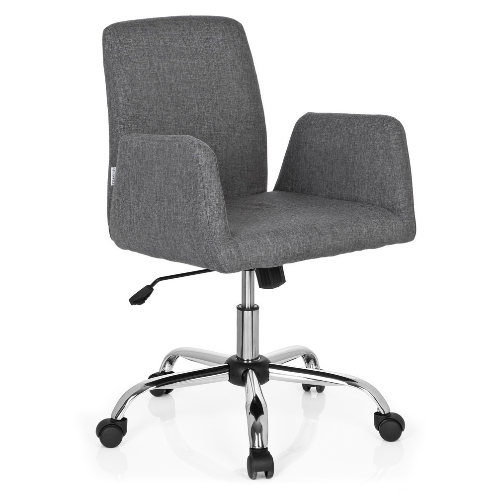 Produktabbildung Nr. 2: hjh OFFICE Bürostuhl FLOW Stoff, grau