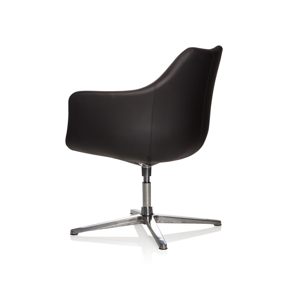 Produktabbildung Nr. 7: hjh OFFICE Bürostuhl / Loungesessel Artemia Kunstleder, schwarz