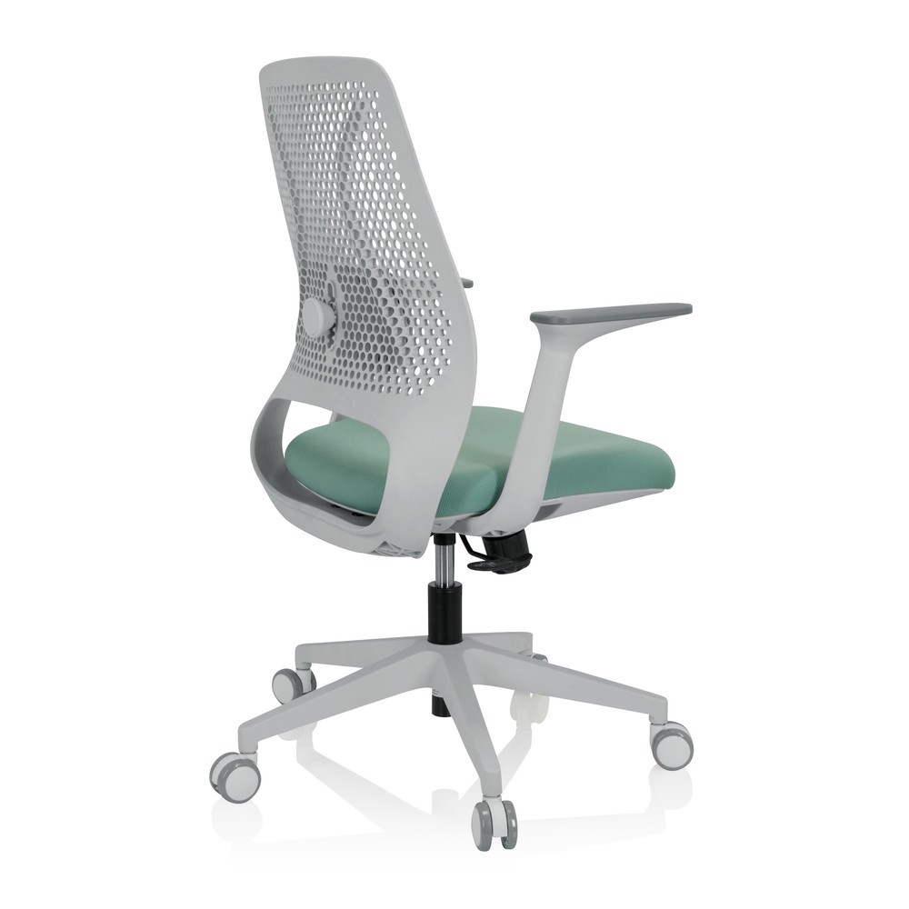 Produktabbildung Nr. 9: hjh OFFICE Bürostuhl / Drehstuhl PARFERIO W Stoff, mintgrün