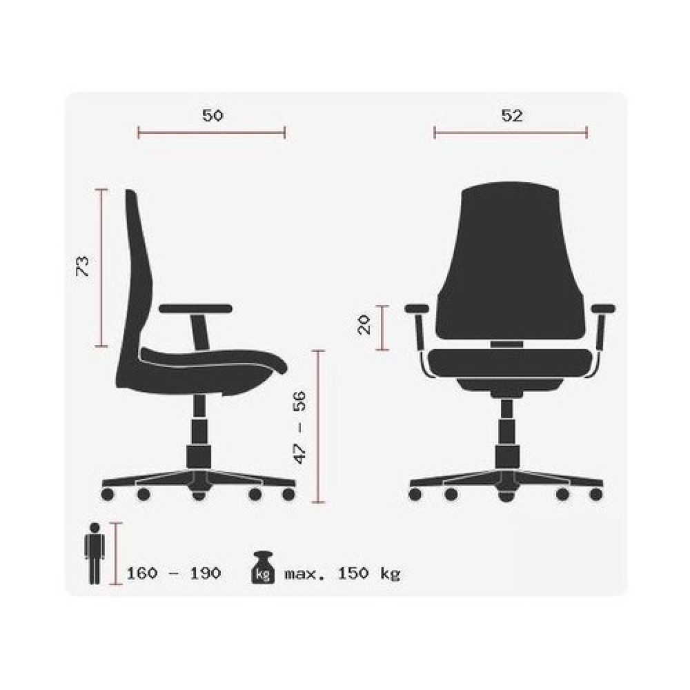 Produktabbildung Nr. 10: hjh OFFICE Chefsessel XXL G 300 Kunstleder, schwarz