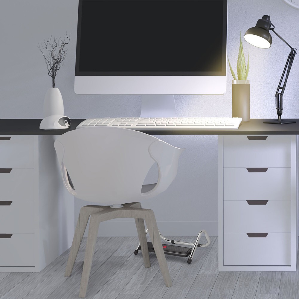 Produktabbildung Nr. 7: hjh OFFICE Fussstütze PODI IV Kunststoff höhenverstellbar, schwarz