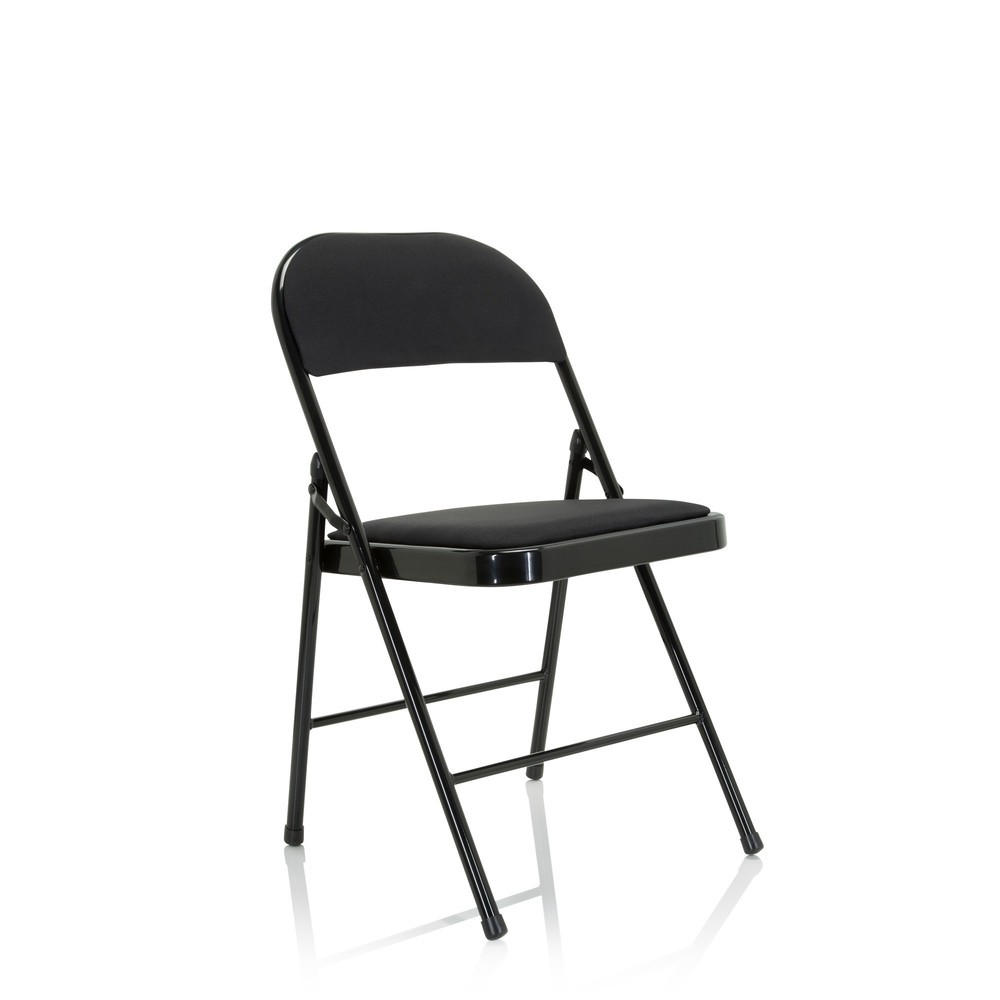 Produktabbildung Nr. 7: hjh OFFICE Konferenzstuhl / Besucherstuhl / Klappstuhl TUDELA II Stoff, schwarz