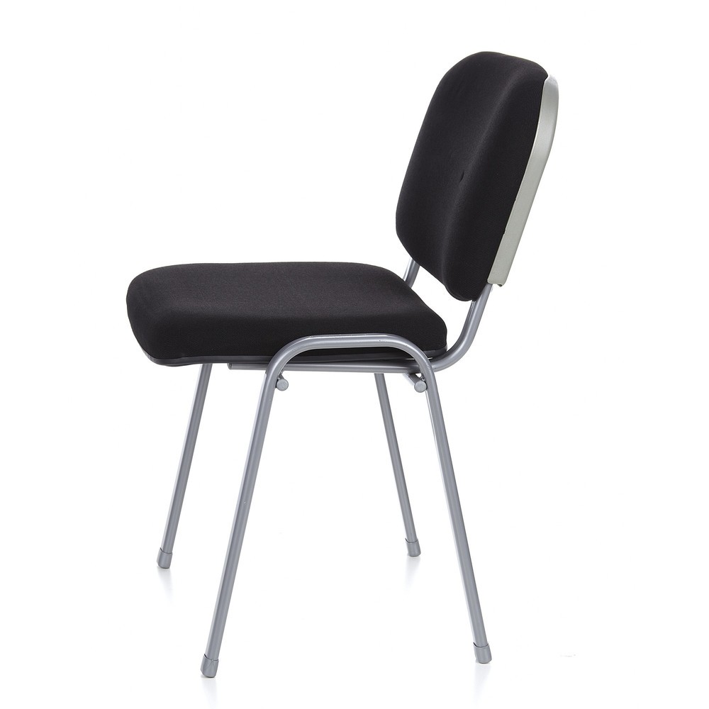 Produktabbildung Nr. 9: hjh OFFICE Besucherstuhl / Konferenzstuhl  XT 600 4er Pack silber /schwarz