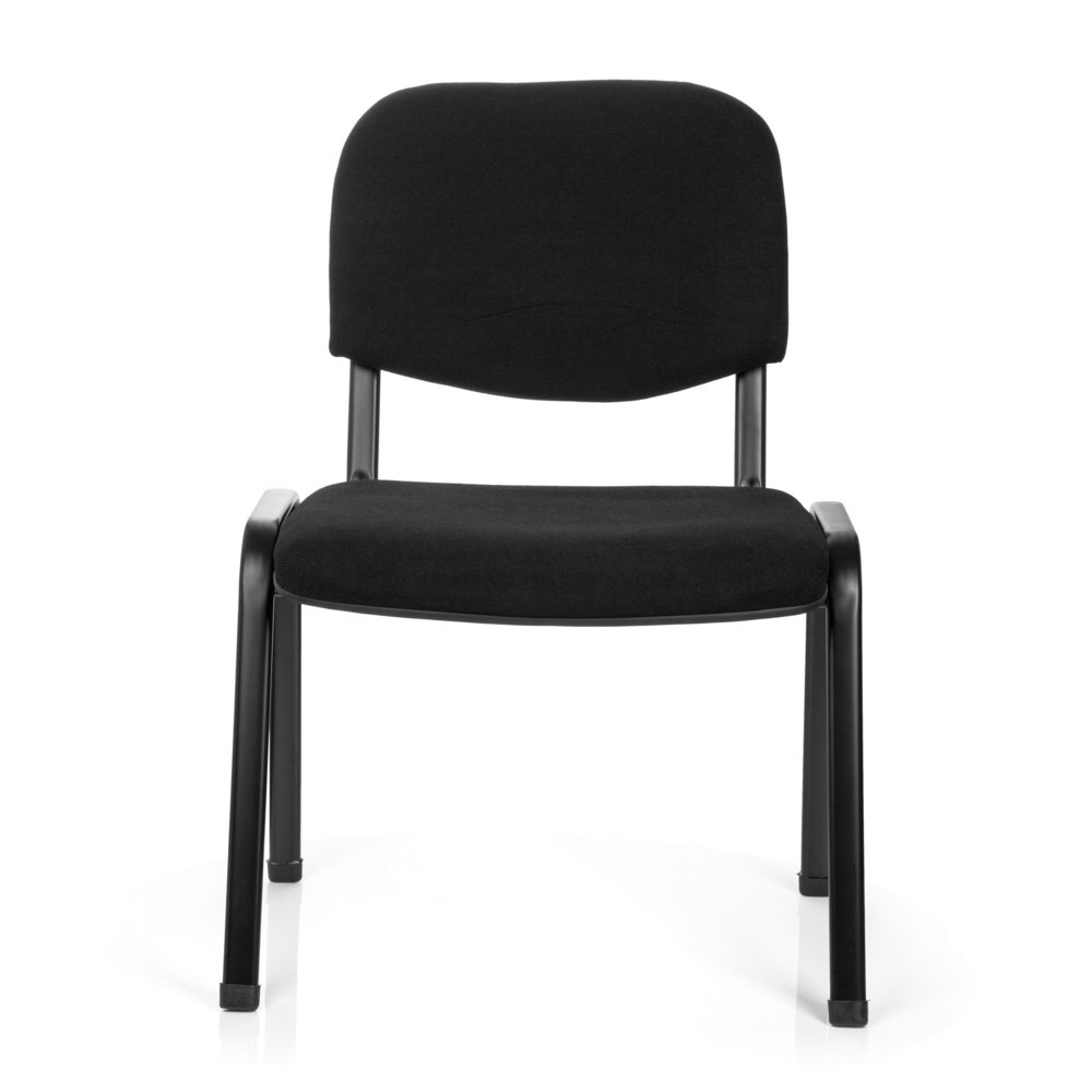 Produktabbildung Nr. 1: hjh OFFICE Konferenzstuhl / Besucherstuhl  XT 600 XL, schwarz