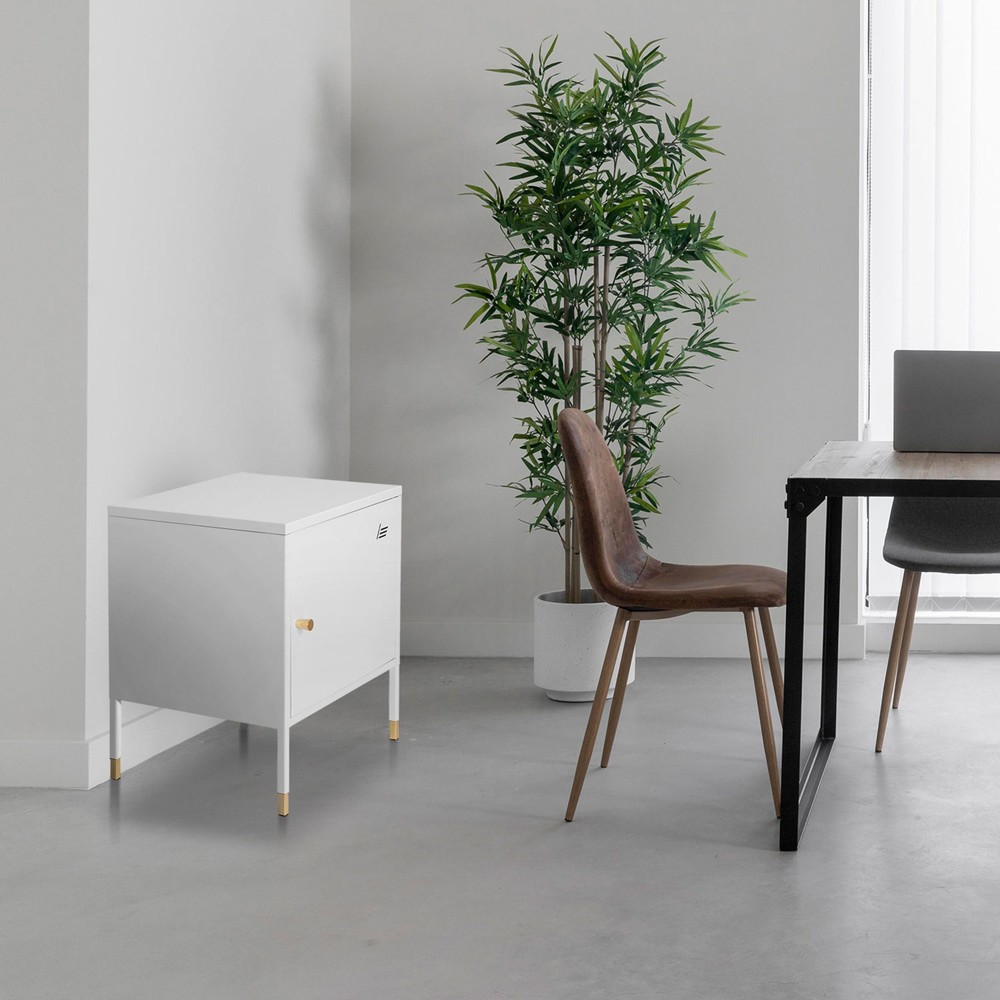 Produktabbildung Nr. 4: hjh OFFICE Metallschrank / Sideboard UMEO Metall, weiss