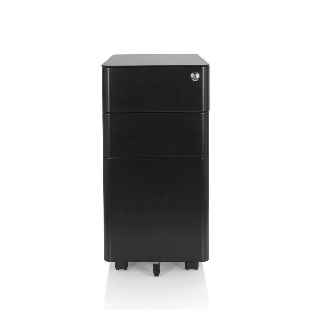 Produktabbildung Nr. 1: hjh OFFICE Rollcontainer COLOR I Metall, schwarz