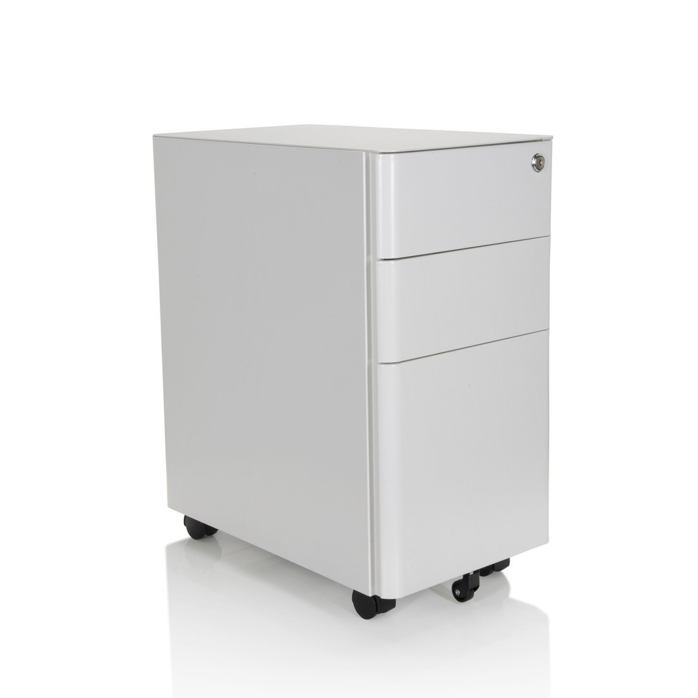 Produktabbildung Nr. 4: hjh OFFICE Rollcontainer COLOR I Metall, weiss