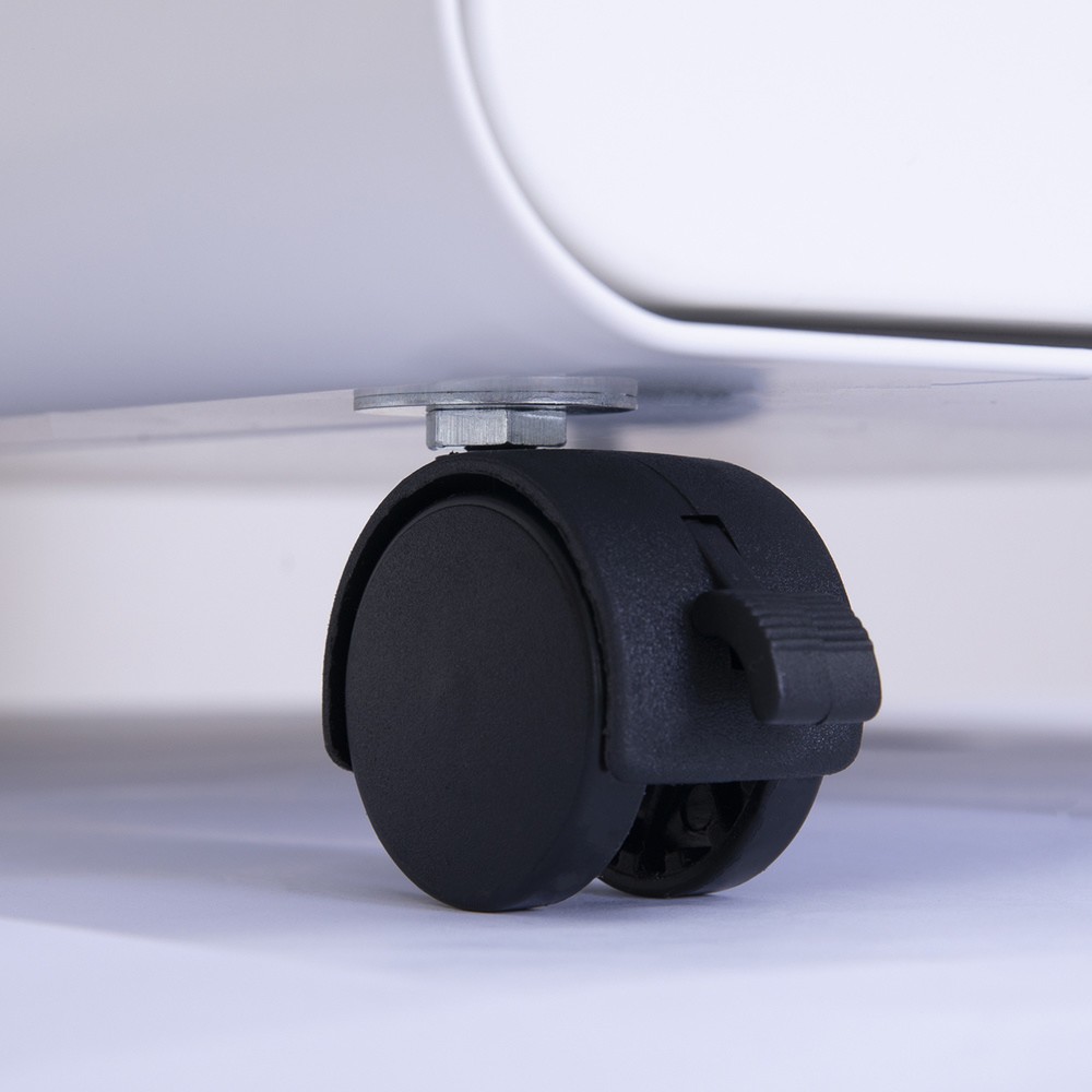 Produktabbildung Nr. 6: hjh OFFICE Rollcontainer COLOR PLUS I Metall, weiss