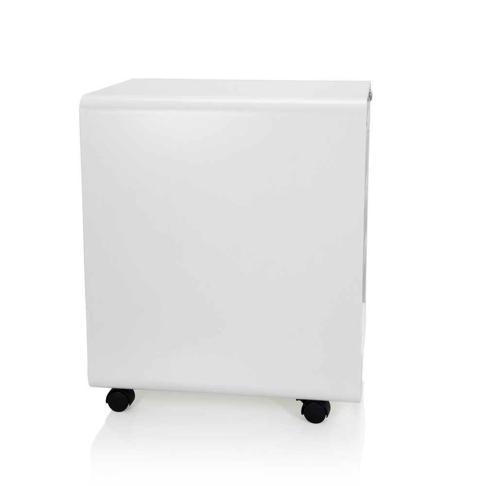 Produktabbildung Nr. 9: hjh OFFICE Rollcontainer COLOR PLUS I Metall, weiss