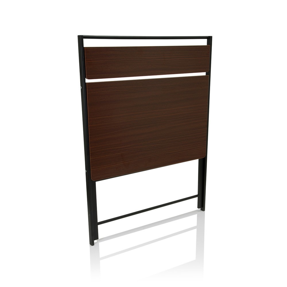 Produktabbildung Nr. 3: hjh OFFICE Schreibtisch / Arbeitstisch EASY CLAP 92 x 84, walnuss / schwarz