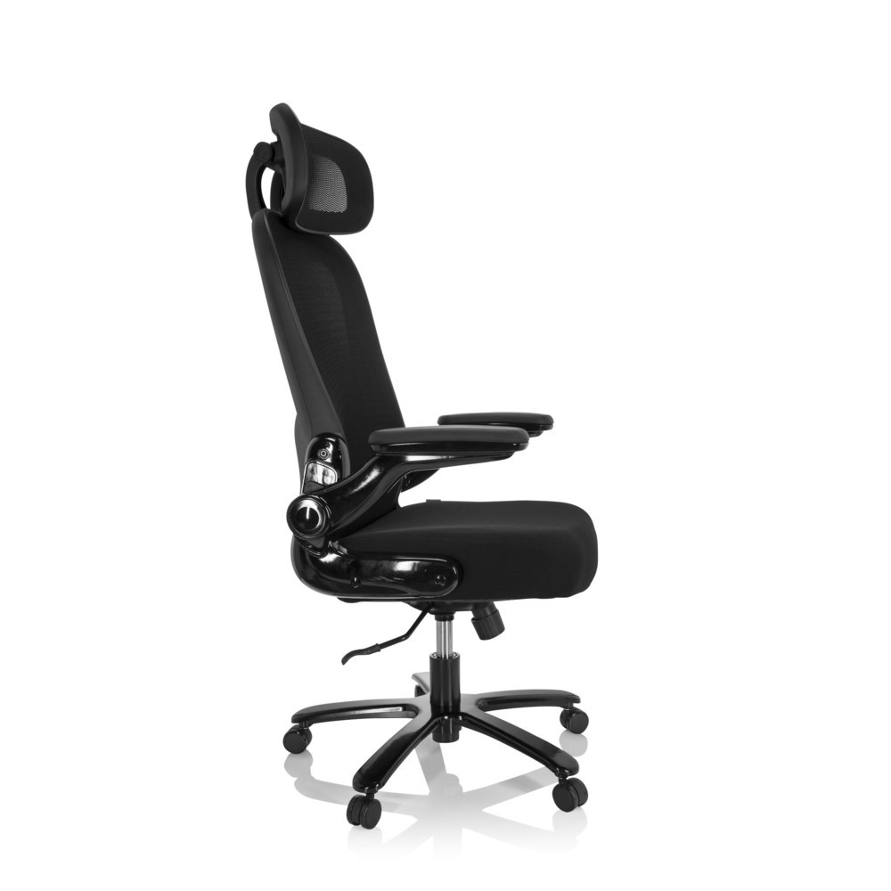 Produktabbildung Nr. 3: hjh OFFICE Schwerlaststuhl / Büro INSTRUCTOR XXL SW I PRO Stoff/Netzstoff, schwarz