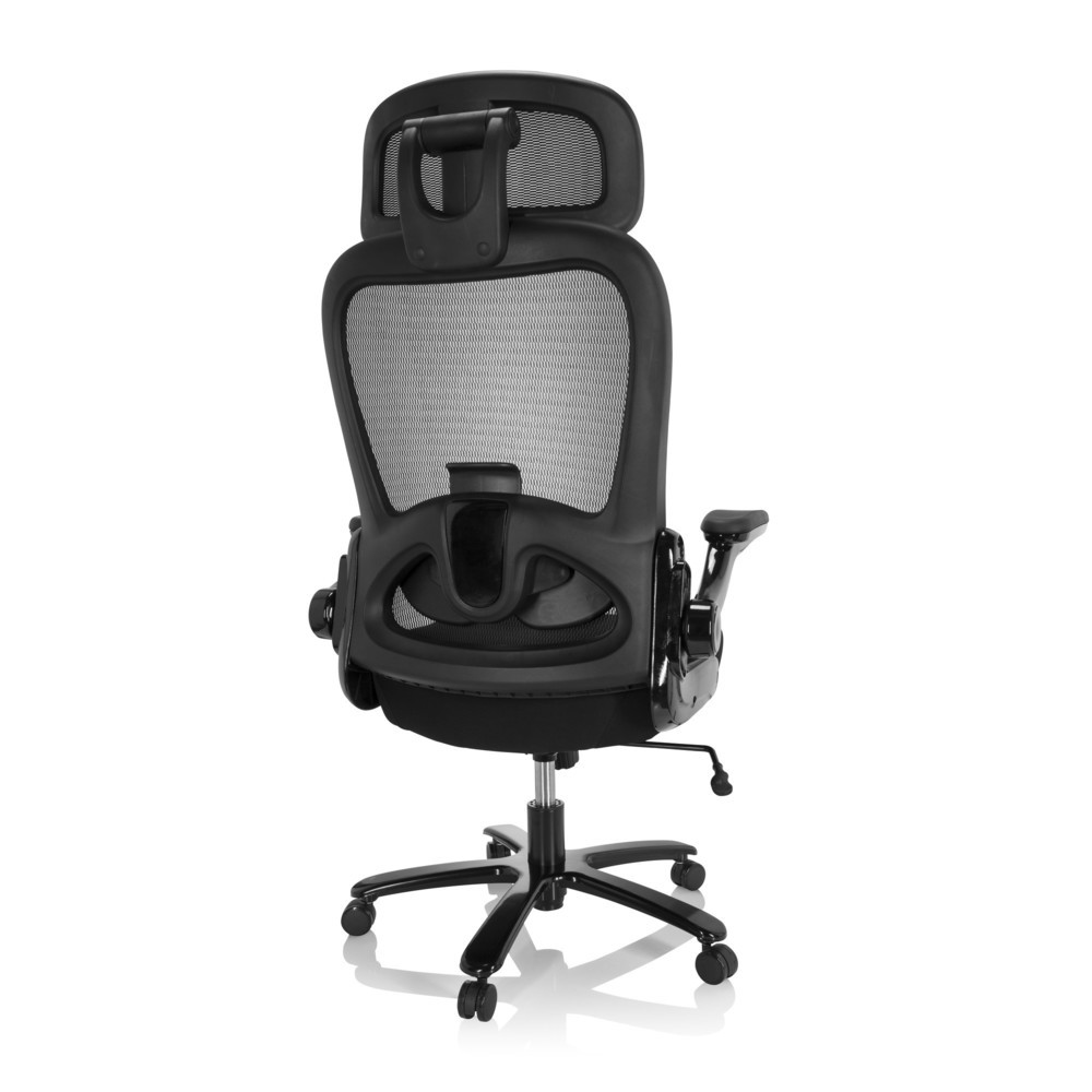 Produktabbildung Nr. 5: hjh OFFICE Schwerlaststuhl / Büro INSTRUCTOR XXL SW I PRO Stoff/Netzstoff, schwarz
