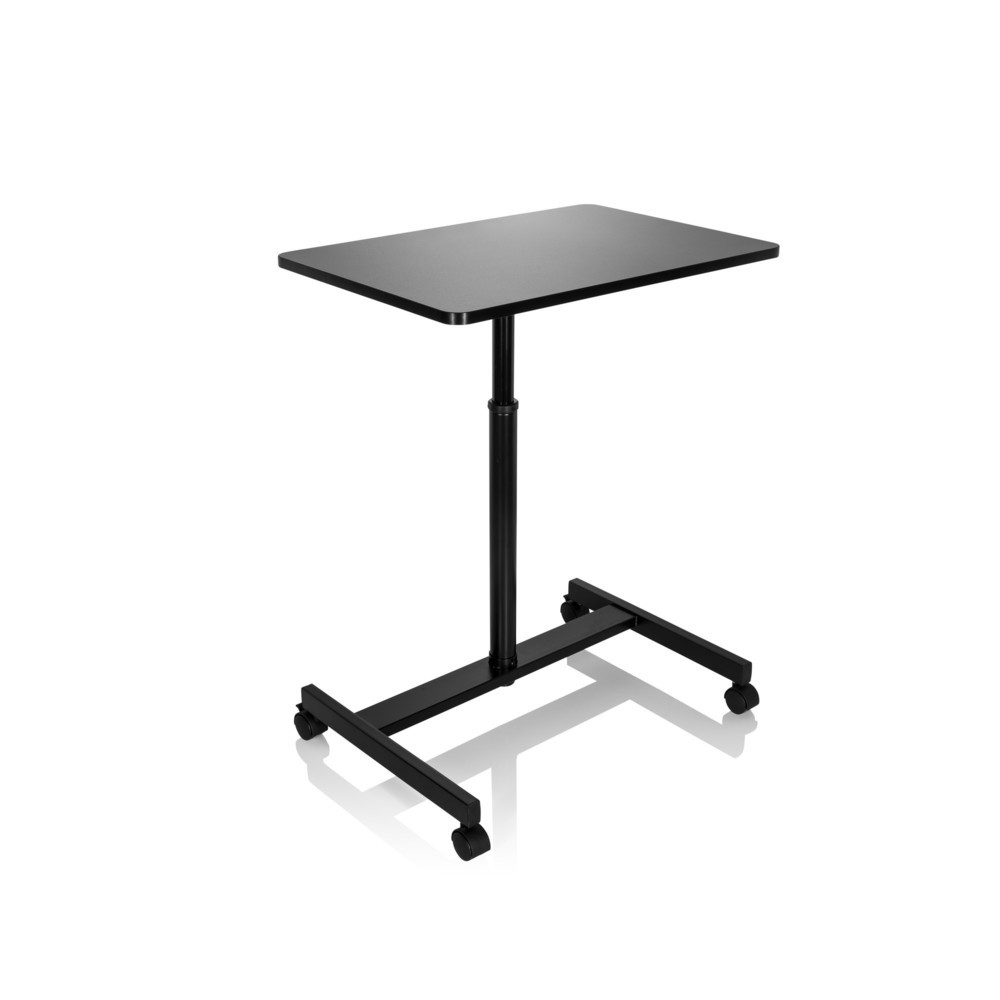 Produktabbildung Nr. 7: hjh OFFICE Stehtisch / Laptopständer STAND VM-SU mit Gasdruckfeder & Rollen, schwarz