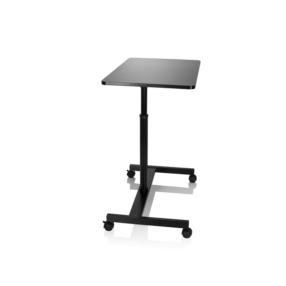 Produktabbildung Nr. 8: hjh OFFICE Stehtisch / Laptopständer STAND VM-SU mit Gasdruckfeder & Rollen, schwarz