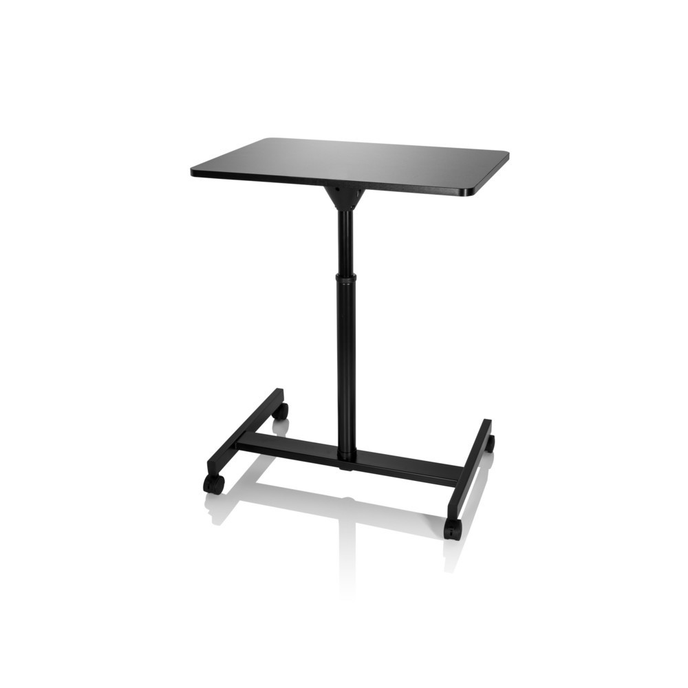 Produktabbildung Nr. 10: hjh OFFICE Stehtisch / Laptopständer STAND VM-SU mit Gasdruckfeder & Rollen, schwarz