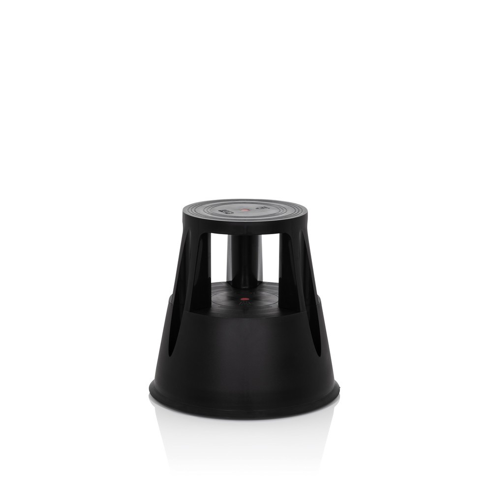 Produktabbildung Nr. 4: hjh OFFICE Tritthocker / Rollhocker TIO-M I Kunststoff, schwarz