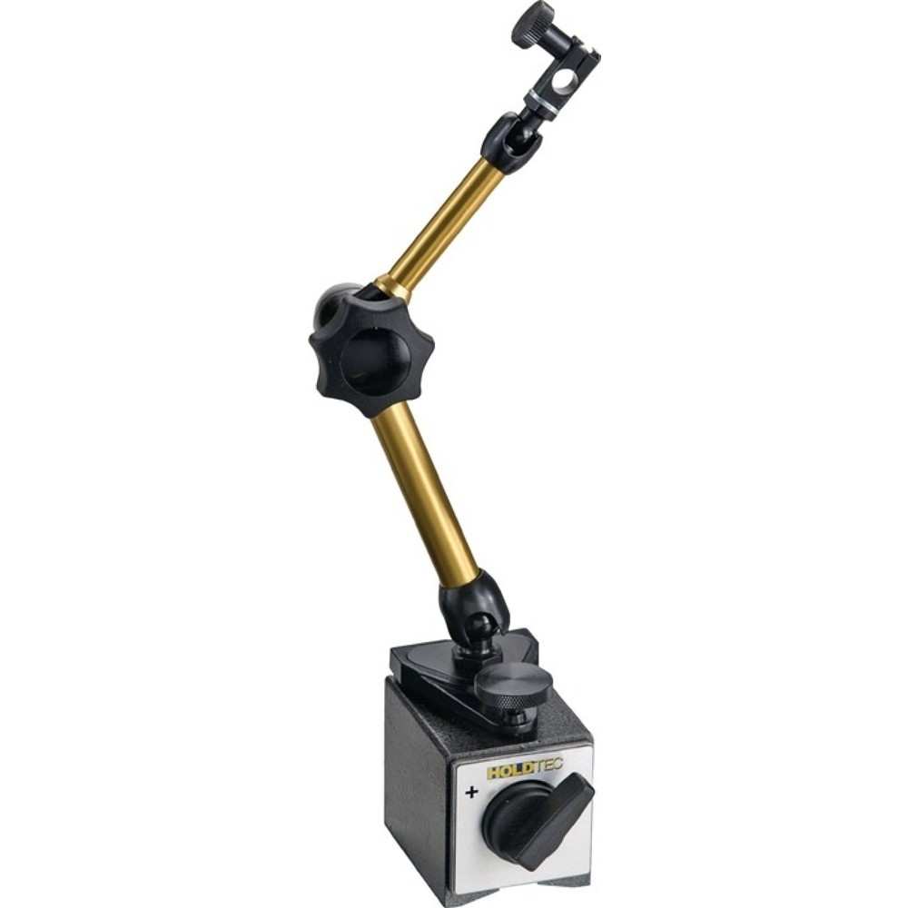 Illustration du produit: HOLD TEC Magnetmessstativ, Haftkraft 320 N, Aktionsradius 152 mm Gesamthöhe 187 mm