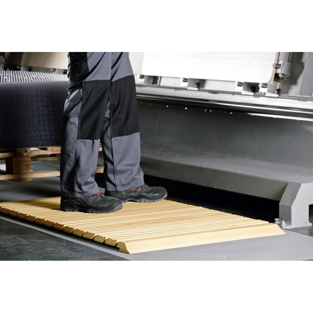Produktabbildung Nr. 6: Holzrost Yoga Industrie, inkl. Auffahrkeilen und Abschrägung, Breite 1.000 mm