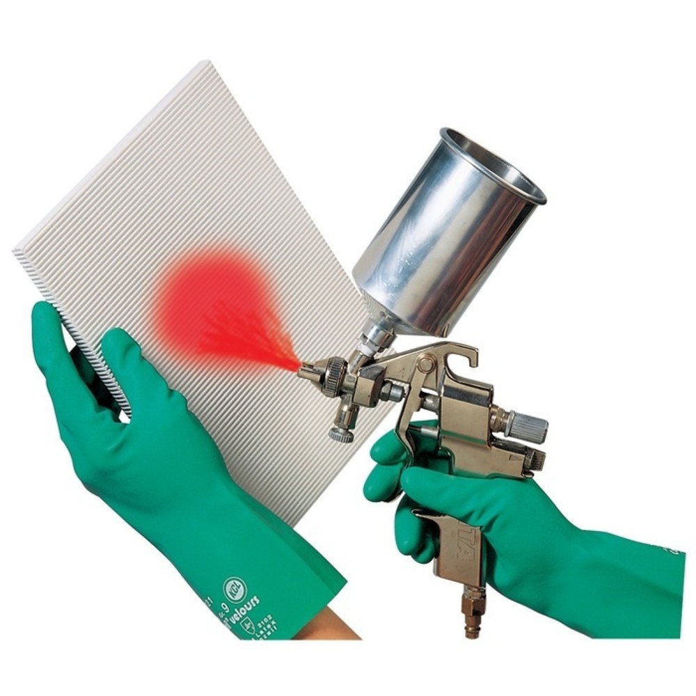 Illustration du produit: HONEYWELL Chemiehandschuh Camatril 730 Gr.7 grün
