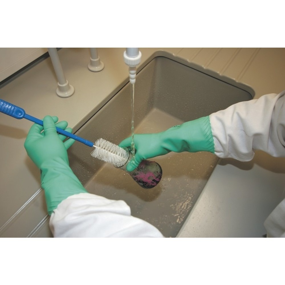 Produktabbildung Nr. 2: HONEYWELL Chemiehandschuh Lapren 706 Gr.10 grün EN