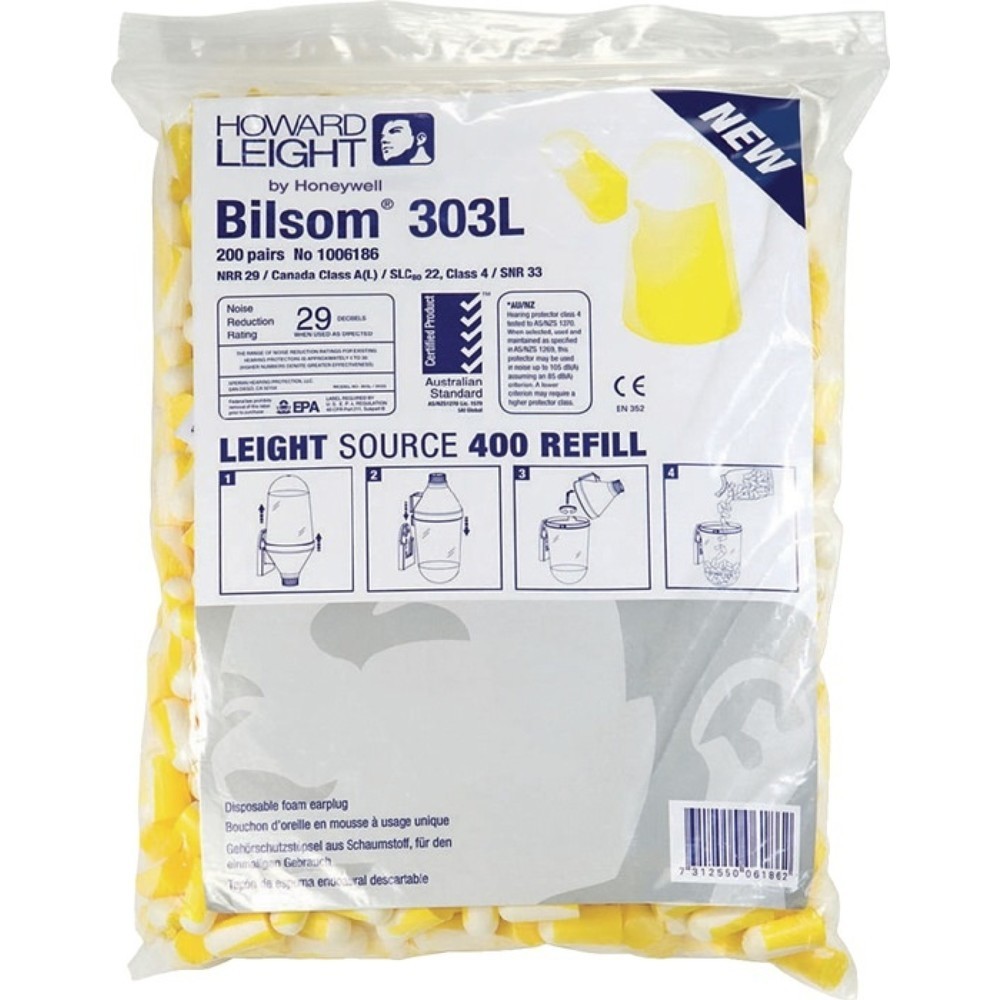 Produktabbildung: HONEYWELL Gehörschutzstöpsel 303 EN 352-2 SNR 33