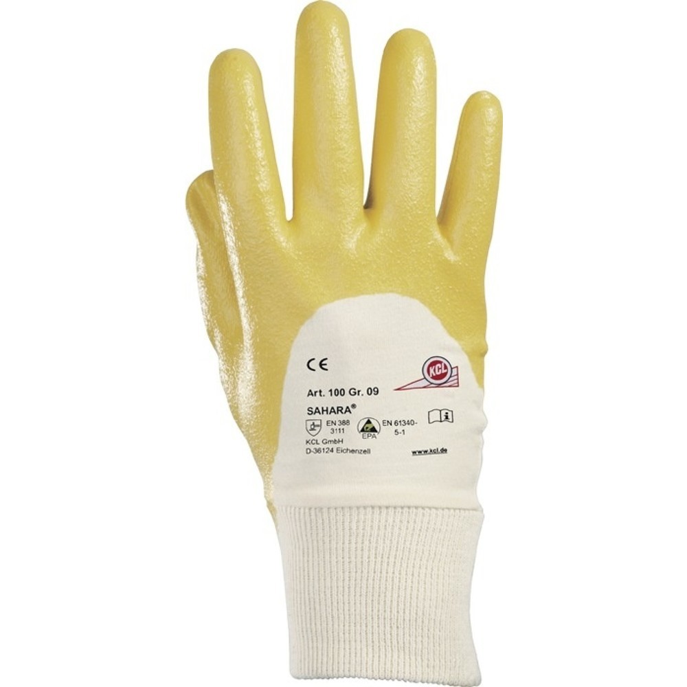 Produktabbildung: HONEYWELL Handschuhe Sahara 100 Gr.7 gelb