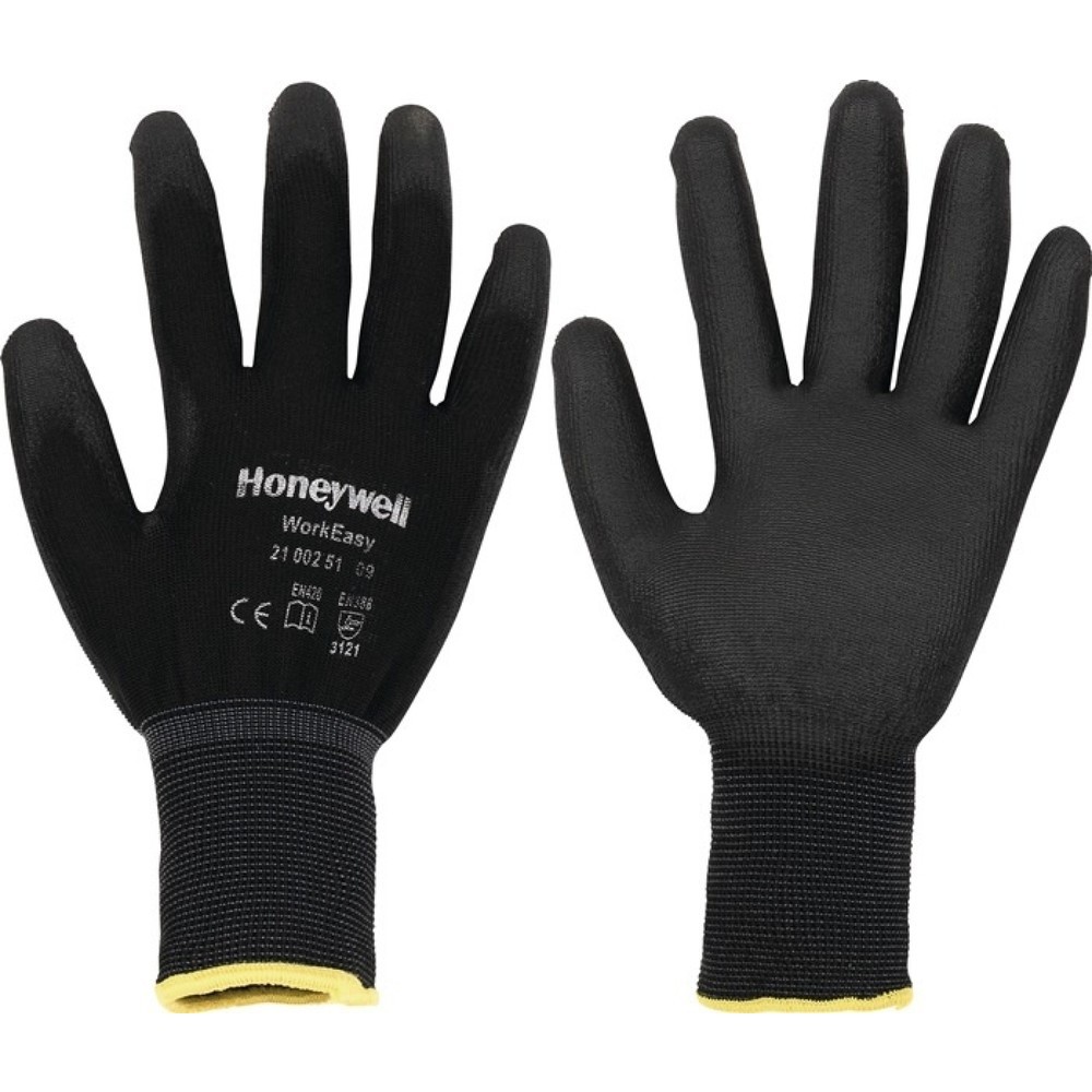 Produktabbildung: HONEYWELL Handschuhe Workeasy Black PU Gr.8