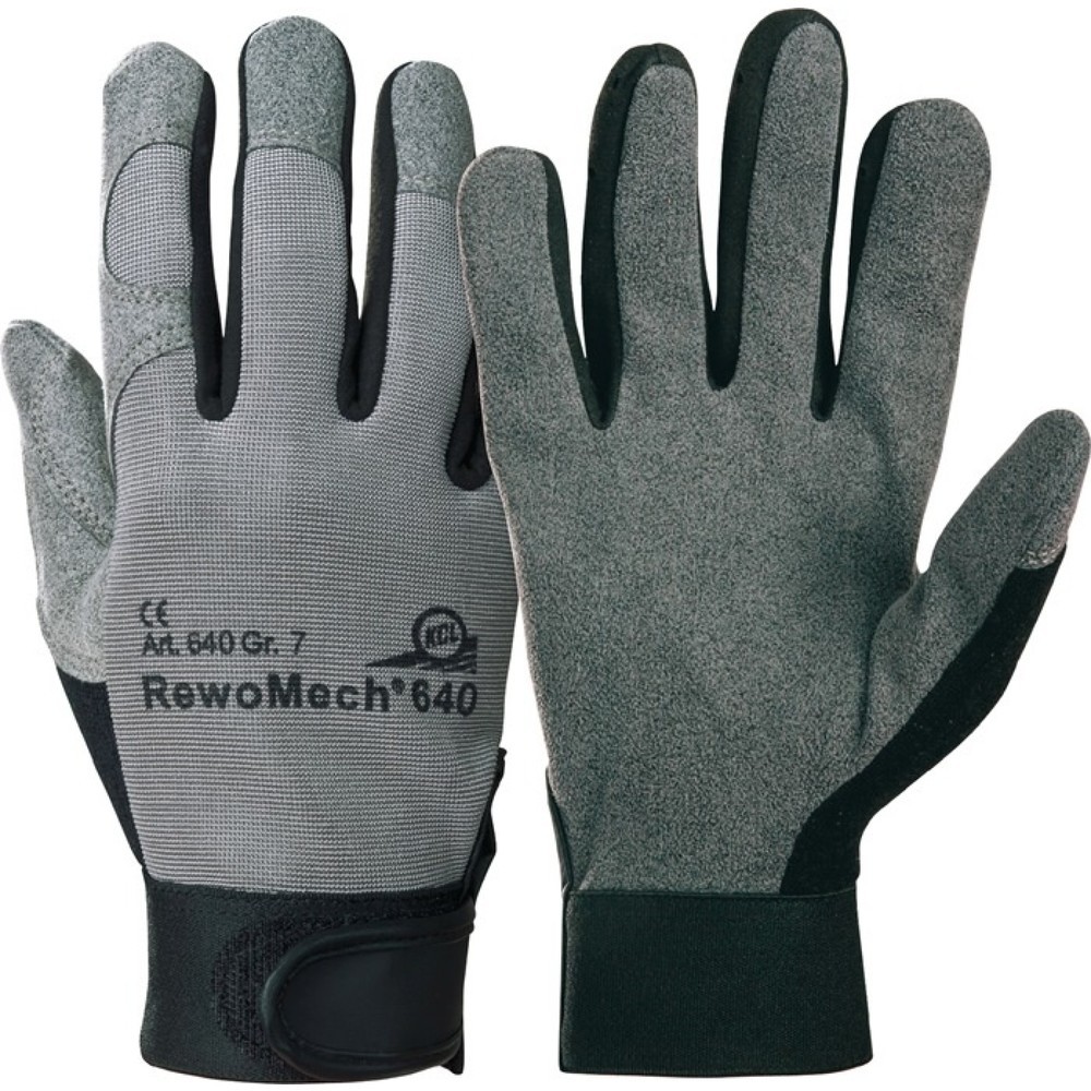 Produktabbildung: HONEYWELL Kunstlederhandschuhe RewoMech 640 Gr.10