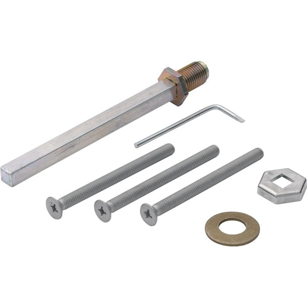 Produktabbildung: HOPPE Befestigungsset K/G Schnellstift 2210/3310, 87-92 mm, Wechselschutzgarnituren 8 x 130 mm