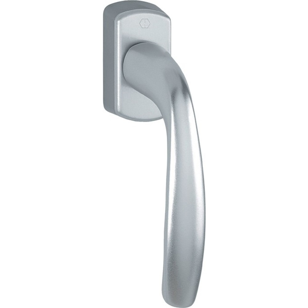 Illustration du produit: HOPPE Fenstergriff New York 0810/US10, 32-42 mm Secustik® / VarioFit®, Aluminium F9 / stahlfarbig, Standard