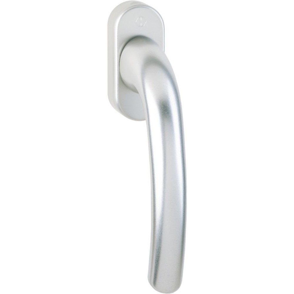 Illustration du produit: HOPPE Fenstergriff Tokyo 0710/U26, 32 mm, Aluminium F1 / naturfarbig, Standard