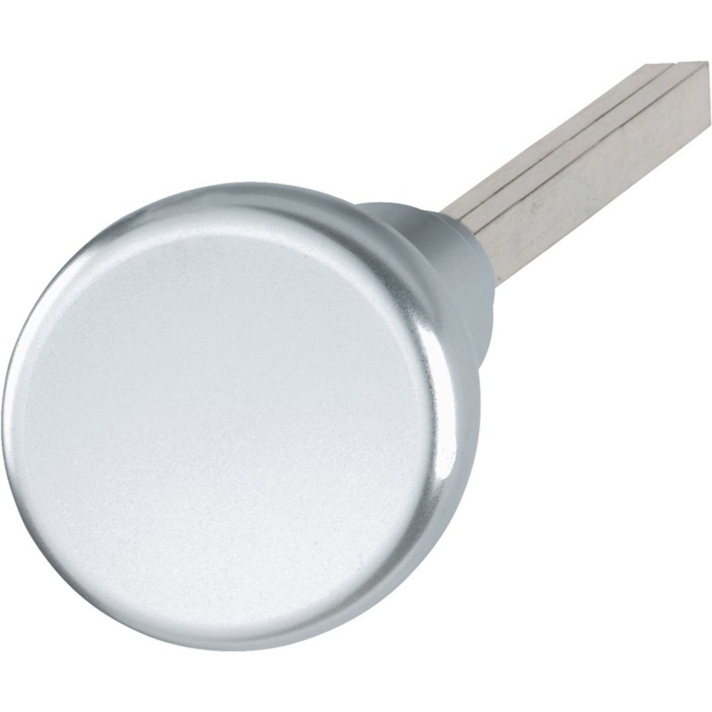 Illustration du produit: HOPPE Knopfdrückerpaar 54 / 54, drehbar Vierkantstift 8 mm, Material Aluminium F1
