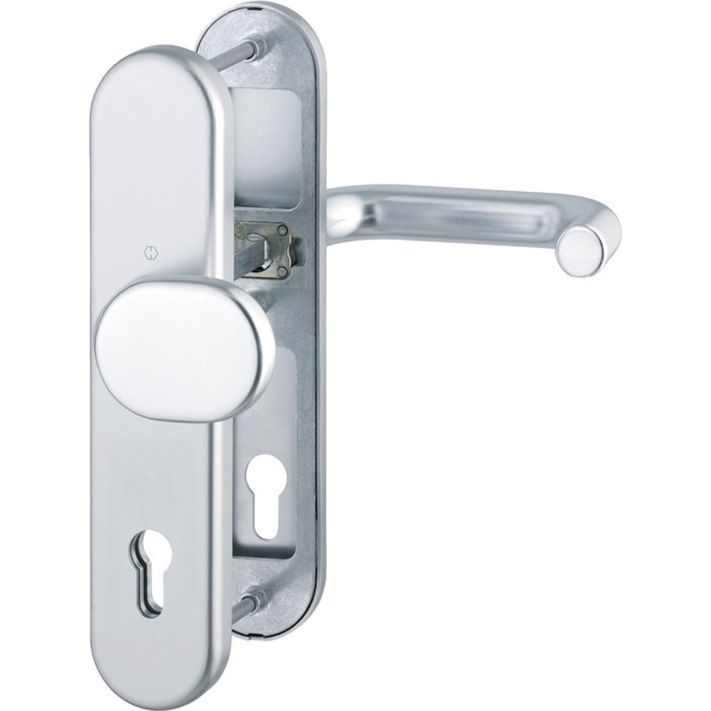 Illustration du produit: HOPPE Schutzgarnitur Paris 86G/3331/3310/138, 92 mm, Aluminium F1, 67-72 mm