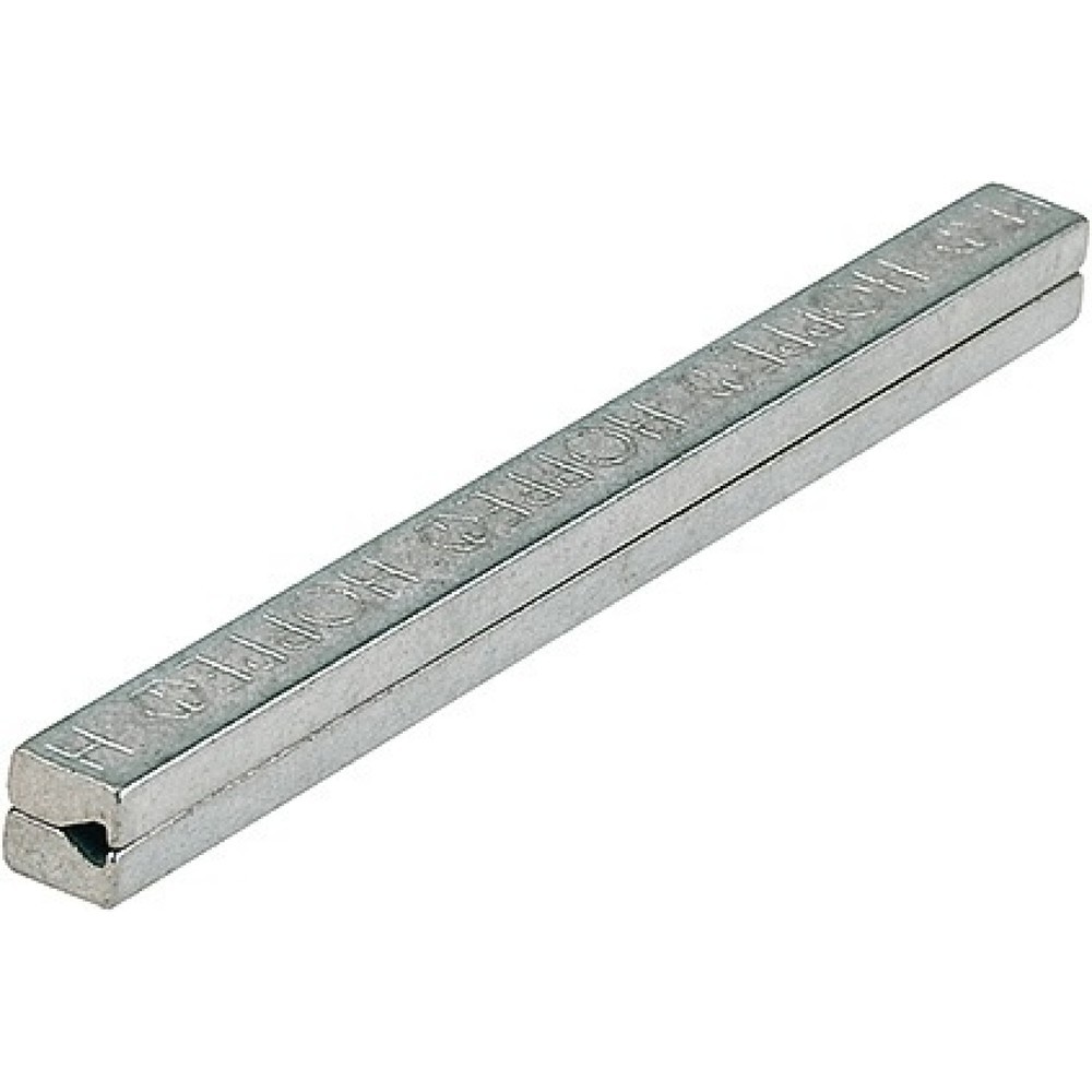 Illustration du produit: HOPPE Vierkantstift Profilstift, Eisen verzinkt, Vierkant 8 x 100 mm, 2-teilig