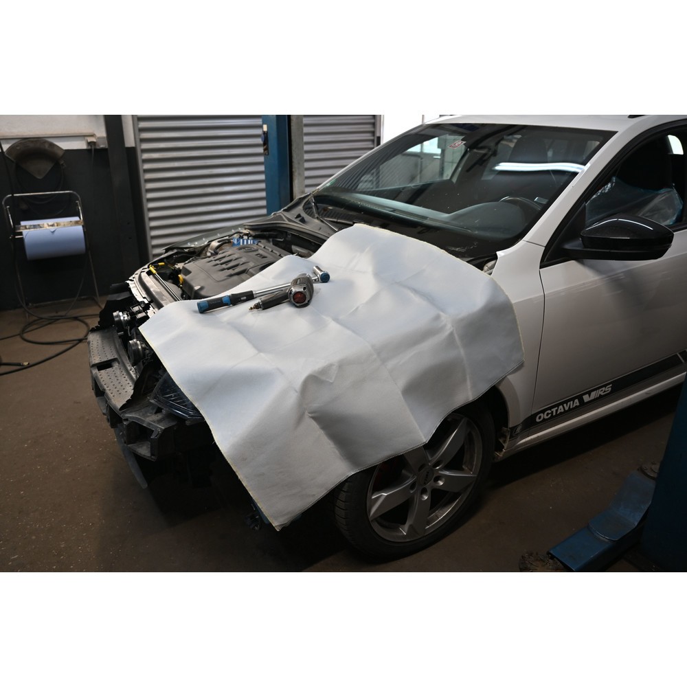 Produktabbildung Nr. 5: Bâche de protection thermique / contre les éclaboussures recouverte d’aluminium, 2 m x 3 m
