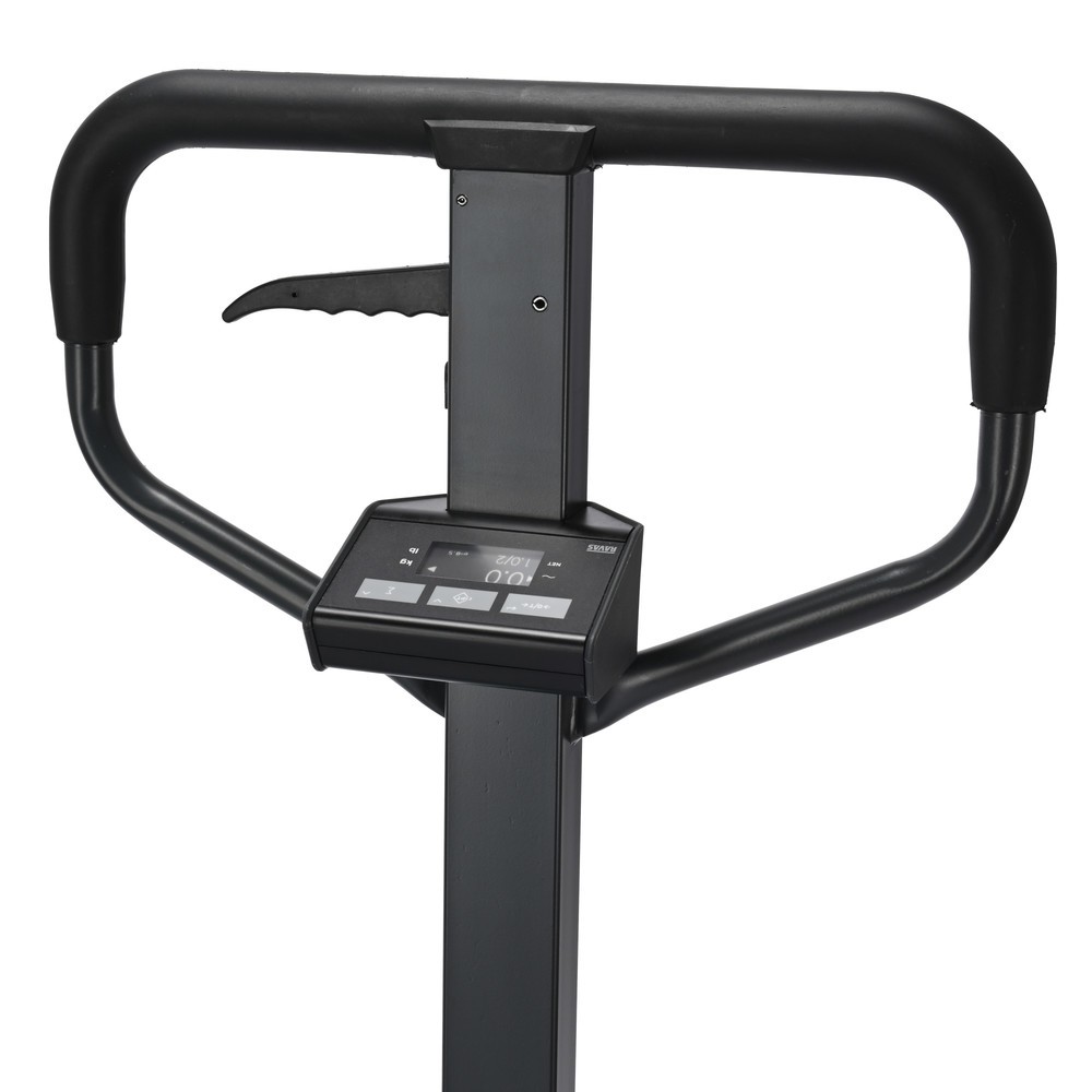 Produktabbildung Nr. 7: Hubwagen mit Waage Ameise® PTM 2.0 Scale mit Display am Deichselkopf, Tragkraft 2.000 kg, Tandemrollen